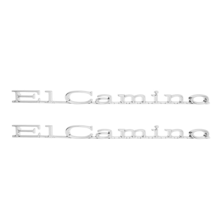4876 Front Fender Emblem 1971-75 Chevy El Camino
