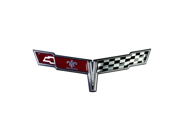 5007 Nose Emblem 1980 Chevy Corvette