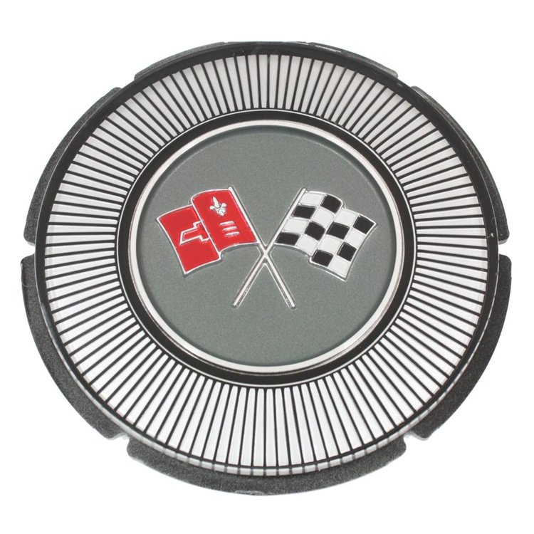 5008A Gas Lid Emblem 1966 Chevy Corvette