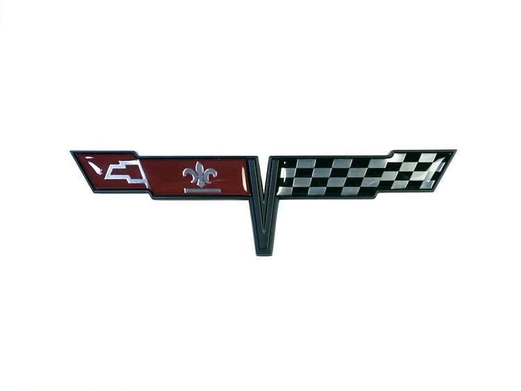 5018 Fuel Door Emblem 1981 Chevy Corvette