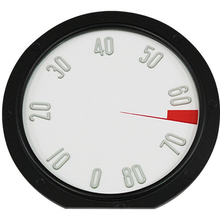 5117 Tachometer Face 1958 Chevy Corvette