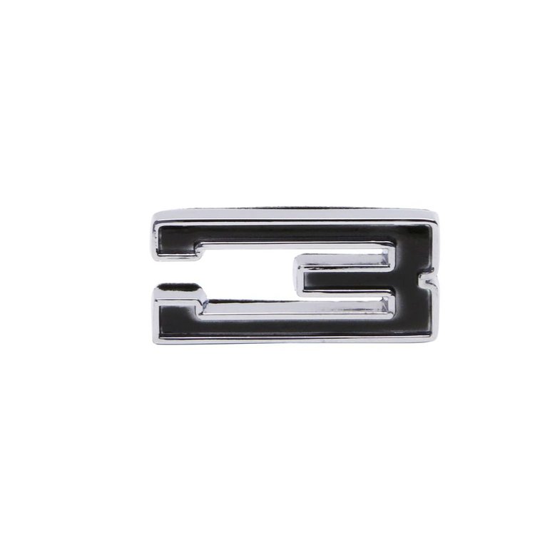5185E Generic Individual Number Emblem "3"