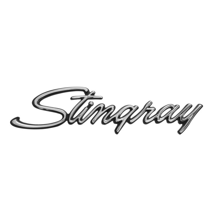 5237 Front Fender Emblem 1969-73 Chevy Corvette Stingray