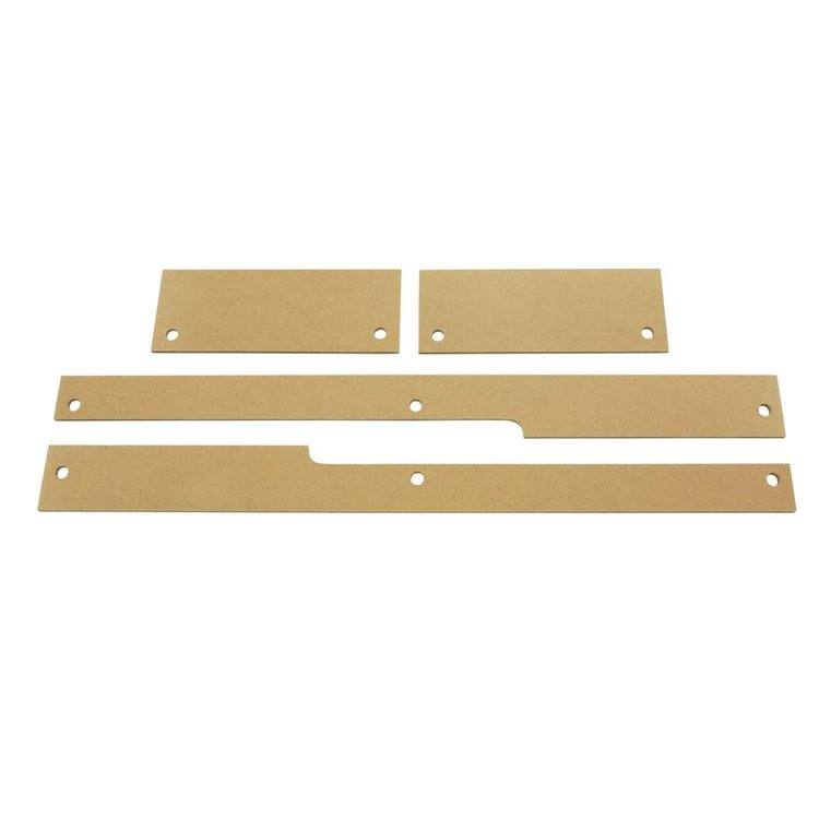 5264 Door Sill Plate Spacers 1961-62 Chevy Corvette