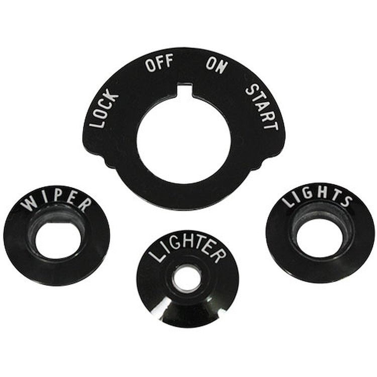5291 Control Bezel Set 1958-60 Chevy Corvette