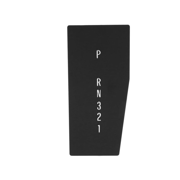 5440 Console Shift Pattern Plate 1968-69 Chevy Corvette
