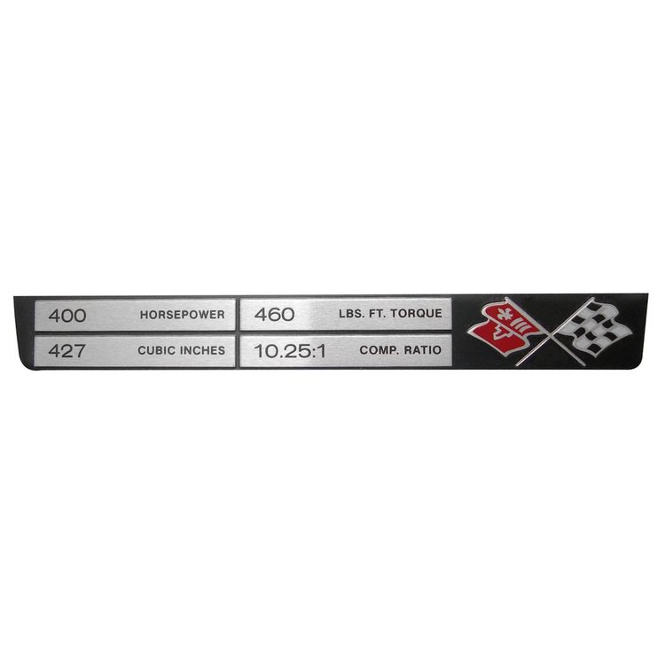 5902 Corvette Engine Data Plate