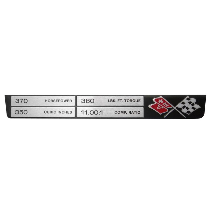 5905 Corvette Engine Data Plate