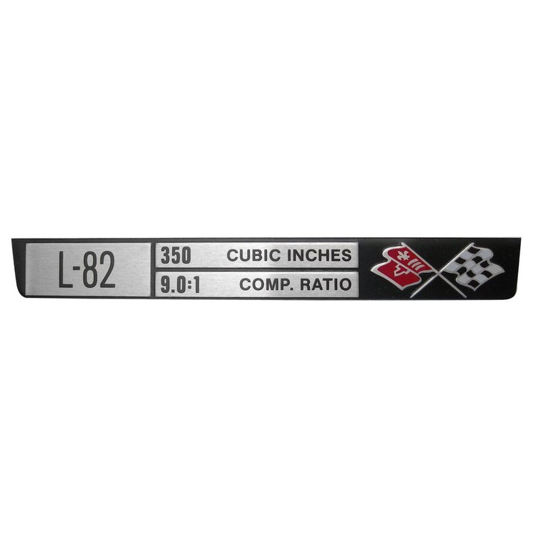 5919 Corvette Engine Data Plate