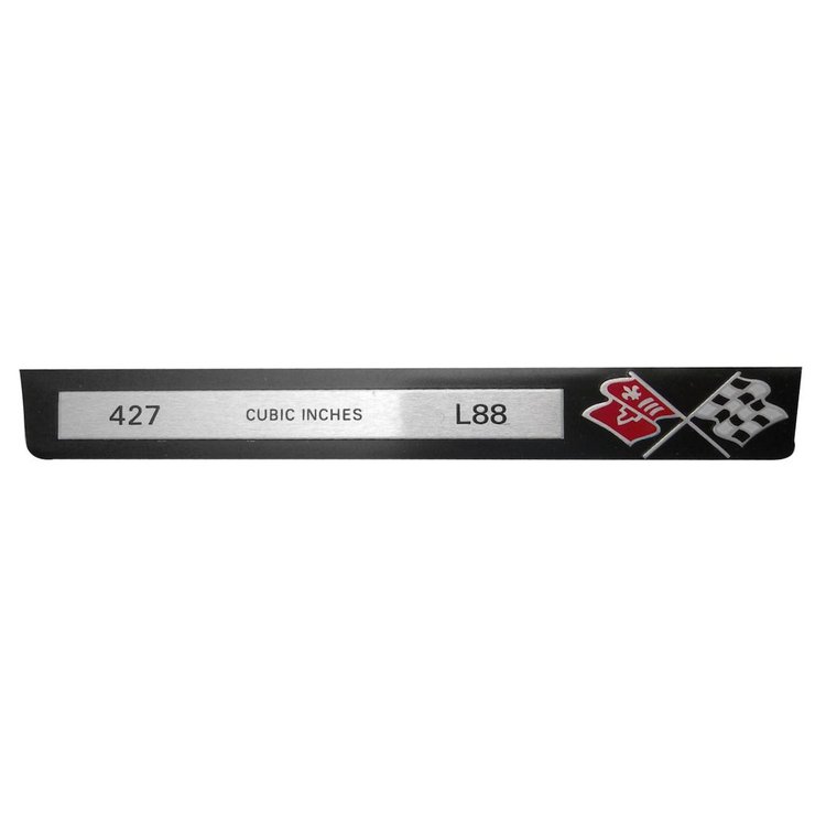 5921 Corvette Engine Data Plate