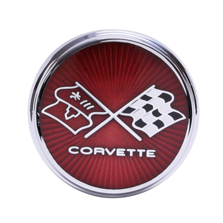 5961 Front Emblem 1975-76 Chevy Corvette