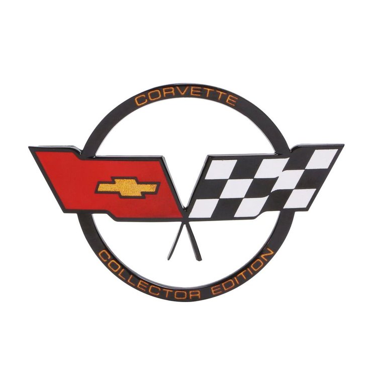 Hood Emblem 1982 Chevy Corvette