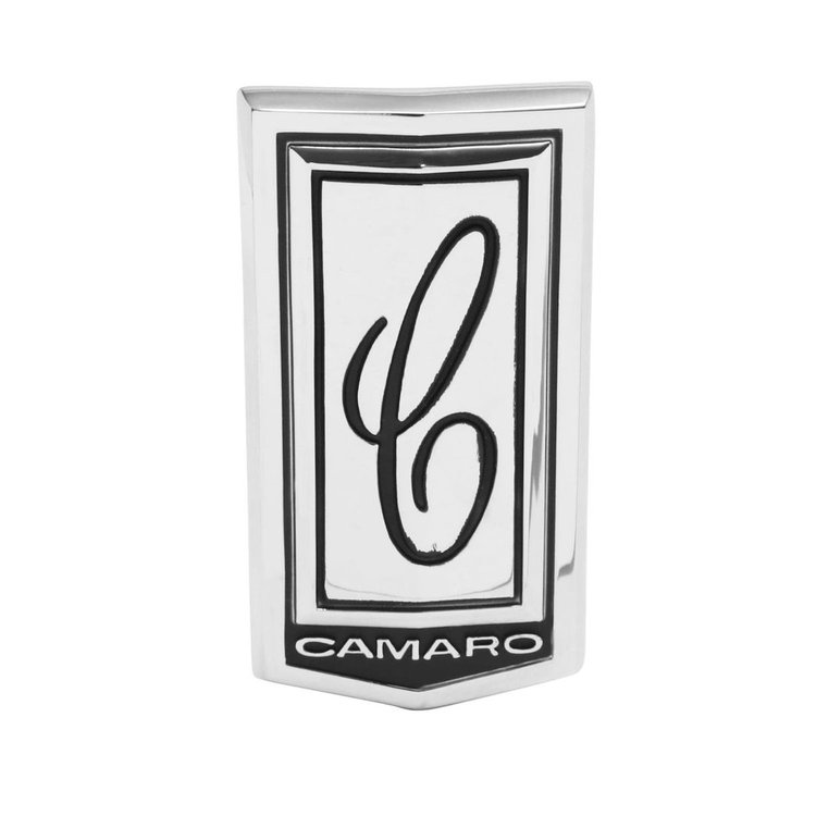 6820 Front Header Panel Panel Emblem 1970 Chevy Camaro