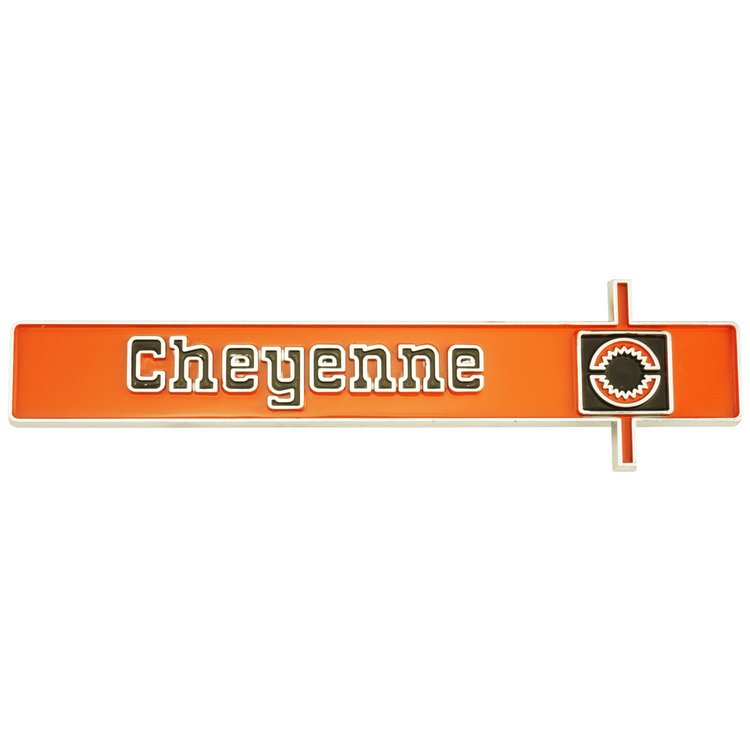 9682 1975-1980 Chevy Full Size Truck Cheyenne Dash Emblem