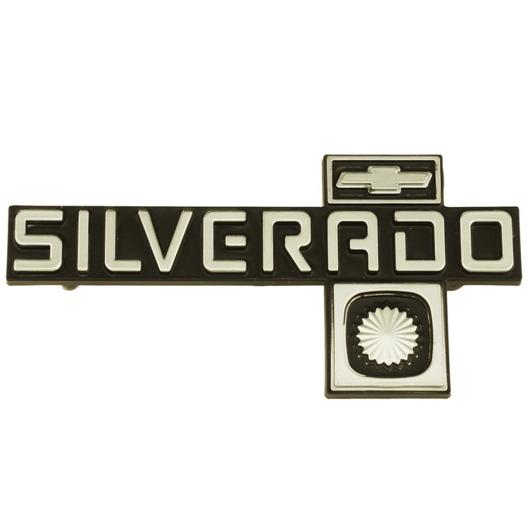 9692 1981-1987 Chevy Full Size Truck Silverado Dash Emblem