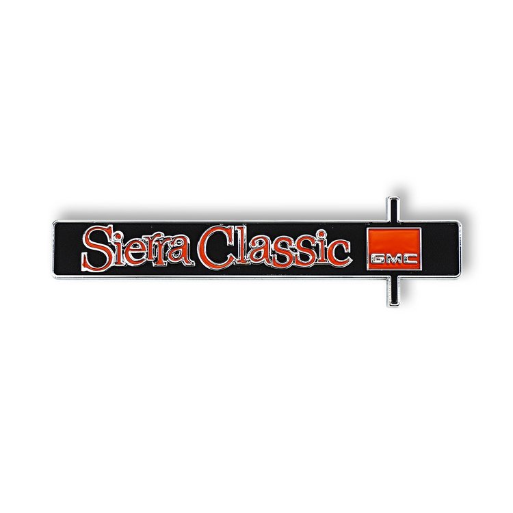 9705 Sierra Classic Dash Emblem for 1975-1980 GMC Full Size Truck