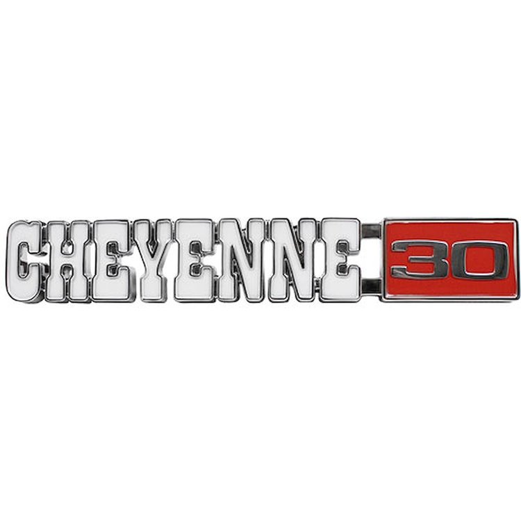 Front Fender Emblem 1971-72 Chevy Cheyenne