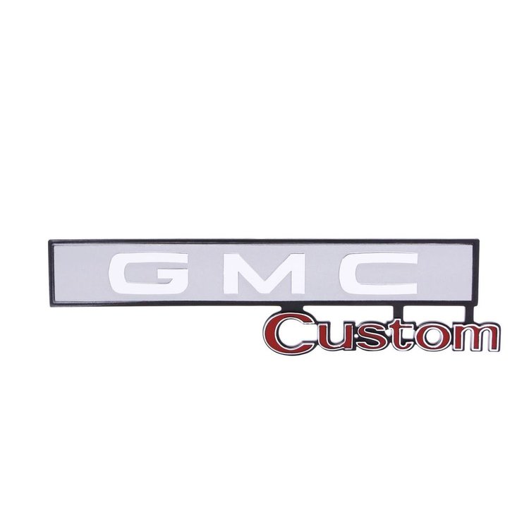 9875 Glove Box Door Emblem 1969-72 GMC Truck