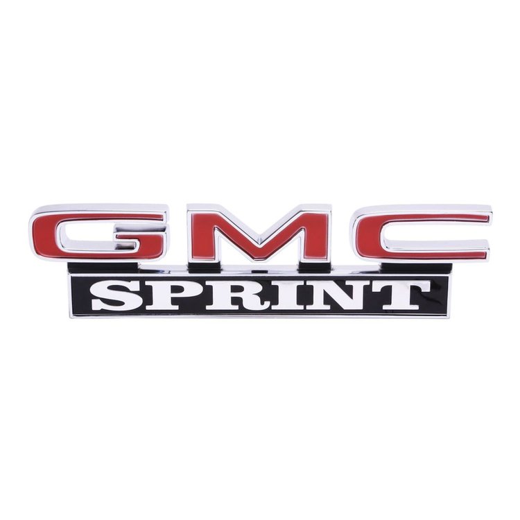 9879 Tailgate Emblem 1971-72 GMC Sprint