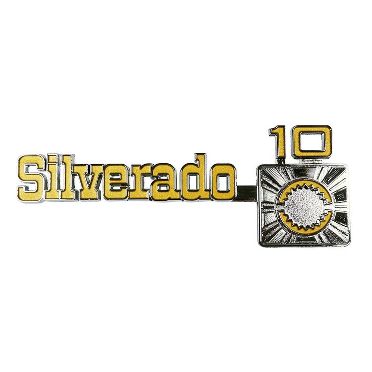 9902 "Silverado C10" Fender Emblems 1975-1980 Chevy Silverado C10 Truck