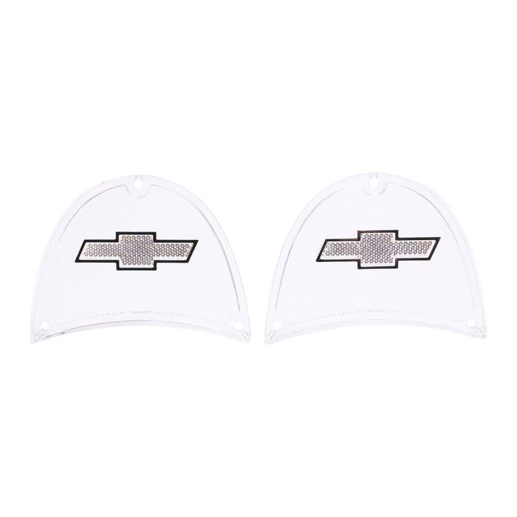 Tail Light Lens Set 1957 Full Size Chevy