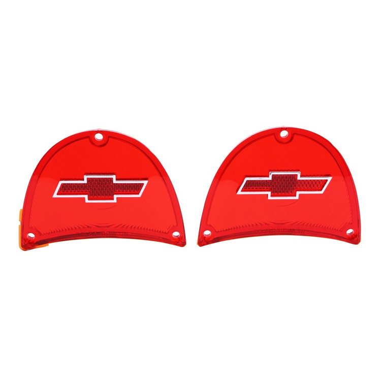 Tail Light Lens Set 1957 Full Size Chevy