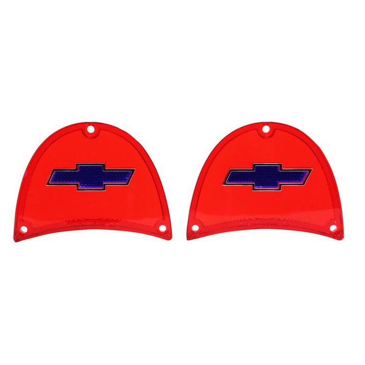 Tail Light Lens Set 1957 Full Size Chevy