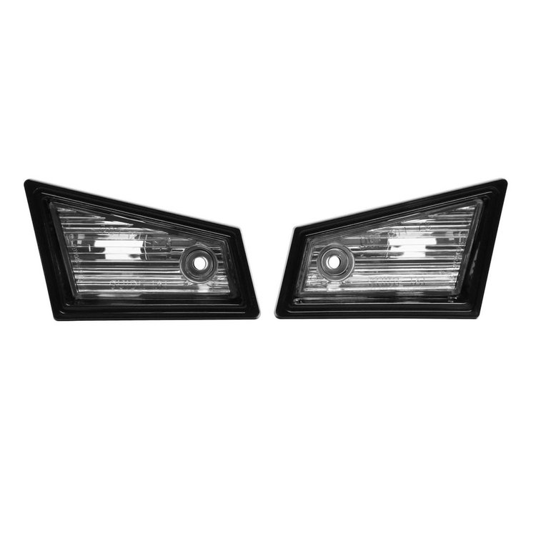 A1605 1978-88 Chevy Monte Carlo/1978-83 Malibu License Lamp Assembly, Pair