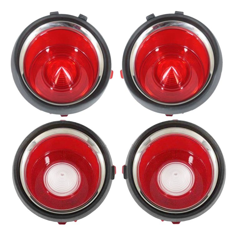 Tail & Back Up Lens Set 1971.5-73 Chevy Camaro
