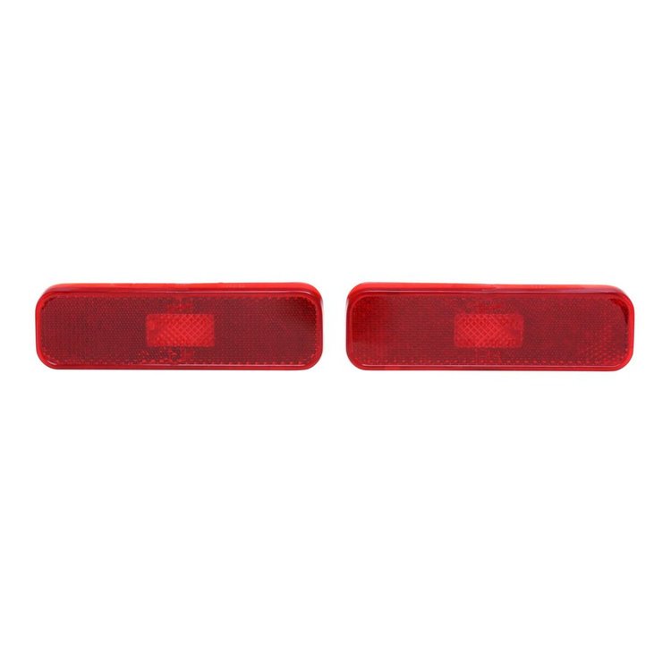 A6735 1970-73 Camaro Rear Side Marker Light Assembly W/O Gaskets or Brackets, Pair