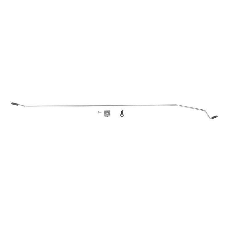 FDRS669EE 1970 Mustang Deck Lid Prop Rod, 22"