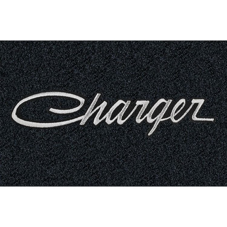 Charger Script Silver