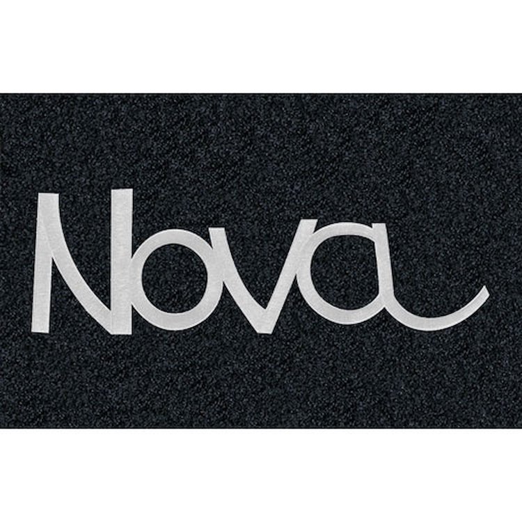Nova Block Letters Silver