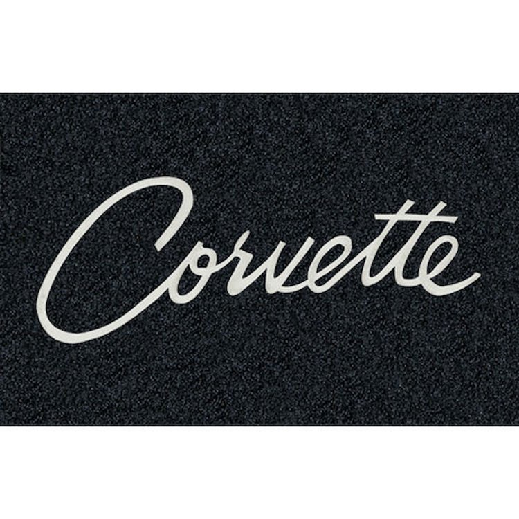 Corvette Script Silver