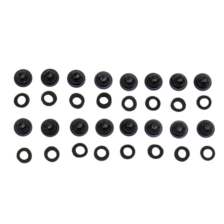 MP1013 69-72 Mopar A & B Body Twin Hood Scoop Stamped Nuts & Foam Washers