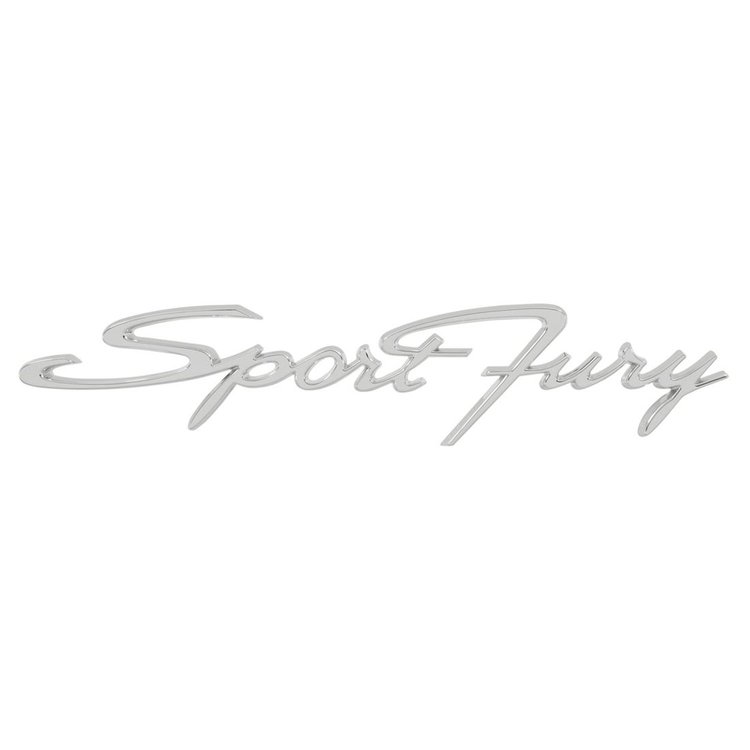 Front Fender Emblem 1963 Plymouth Sport Fury
