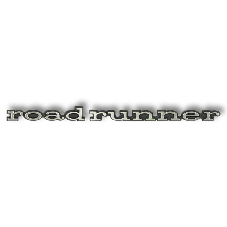 MP3176 Door/Deck Lid/Quarter Panel "Road Runner" Emblem for 1969-1974 Plymouth Road Runner
