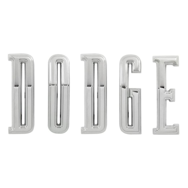 Trunk Letters 1965 Dodge Coronet
