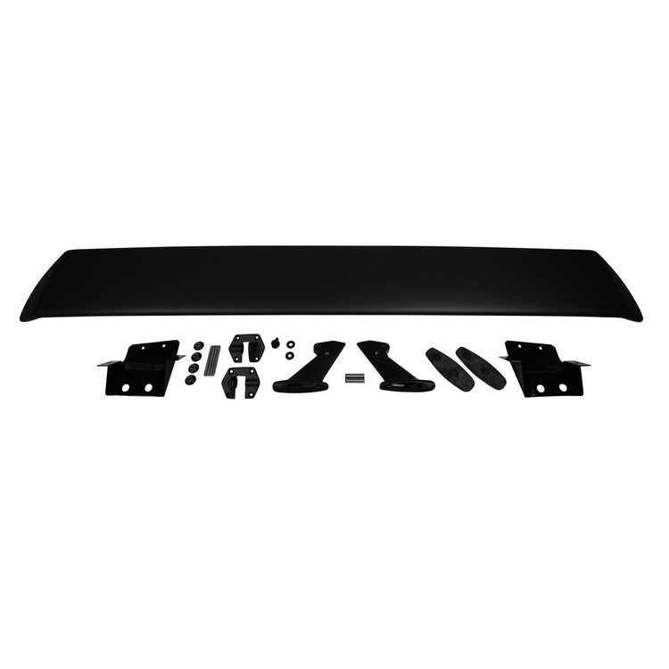 MP609B 70-76 Swinger/Scamp Licensed Mopar Organosol Black Go Wing Spoiler, Complete Kit