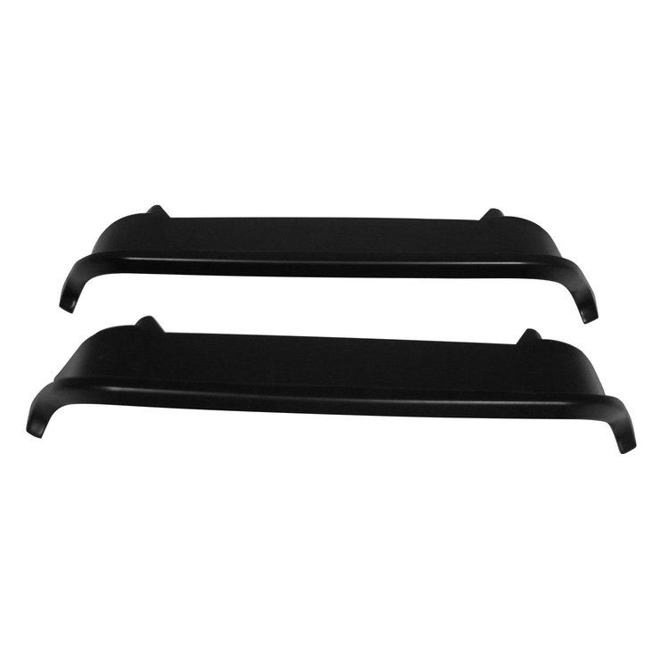MPA17PB 1969-1972 Mopar A/B-Body Twin Hood Scoop Black Bezels Only, Right and Left Hand