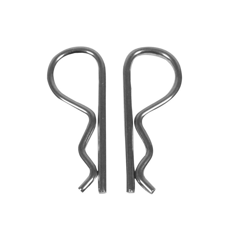 MPHP101PS 1969-1974 Mopar Licensed Hood Pin Clips, Pair