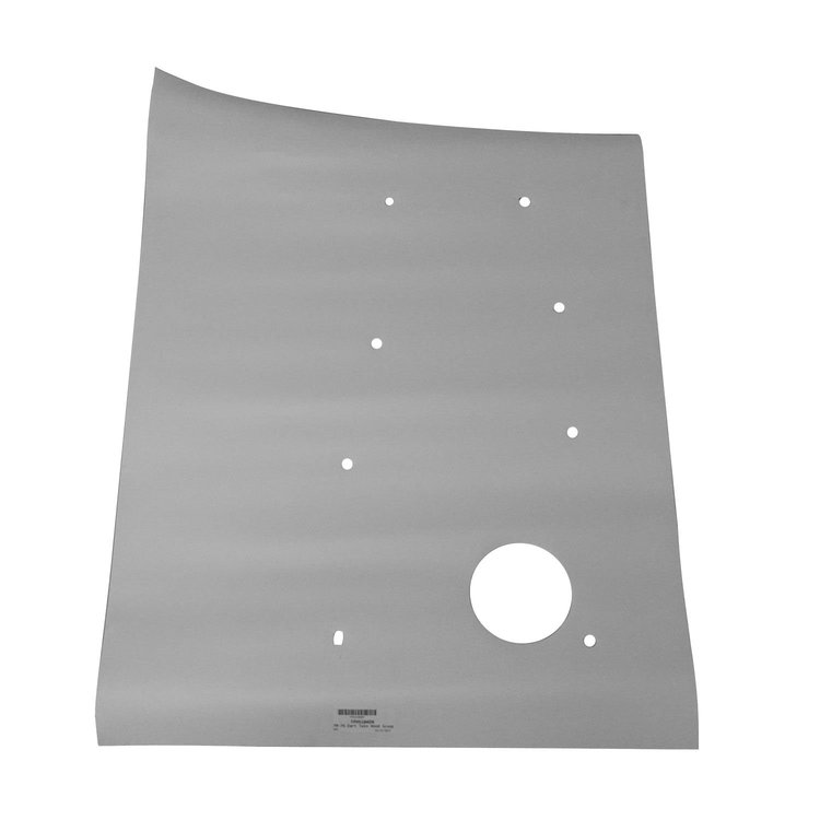 MPHS104EN 1970-1976 Dart Twin Hood Scoops Location and Mounting Cutout Template