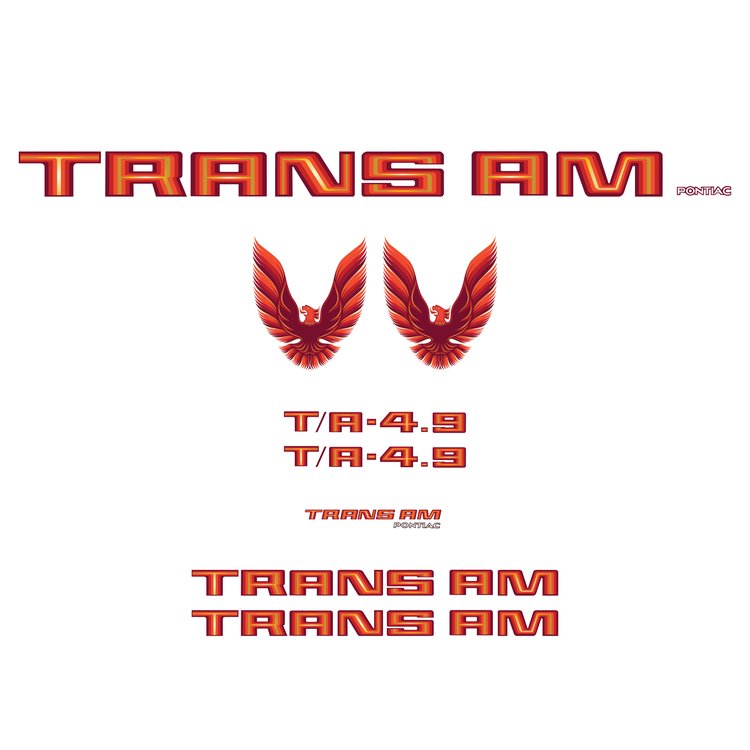 TRANS AM VINYL KIT