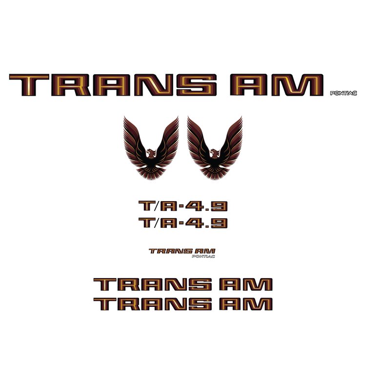 TRANS AM VINYL KIT
