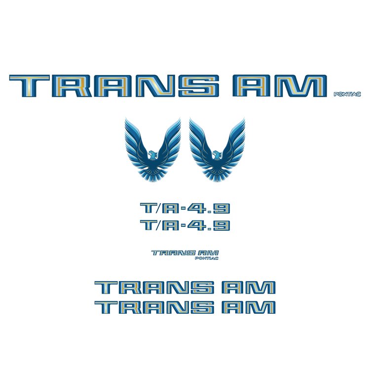 TRANS AM VINYL KIT