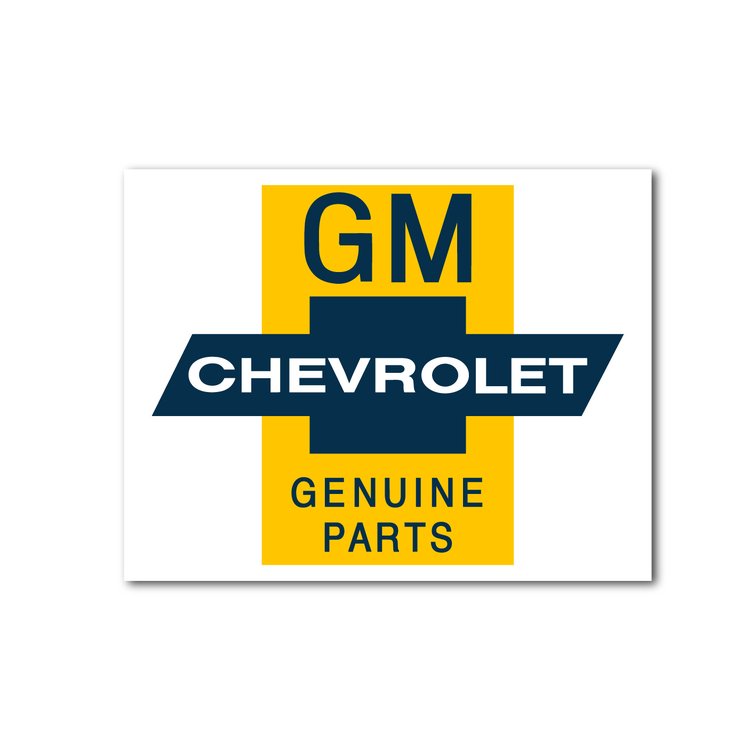CHEVY PARTS DECAL