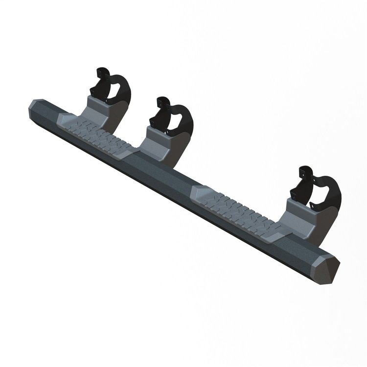 OCTA Series Nerf Bar, Fits Select Ford F-150, Aluminum [Black Powder Coat Finish]