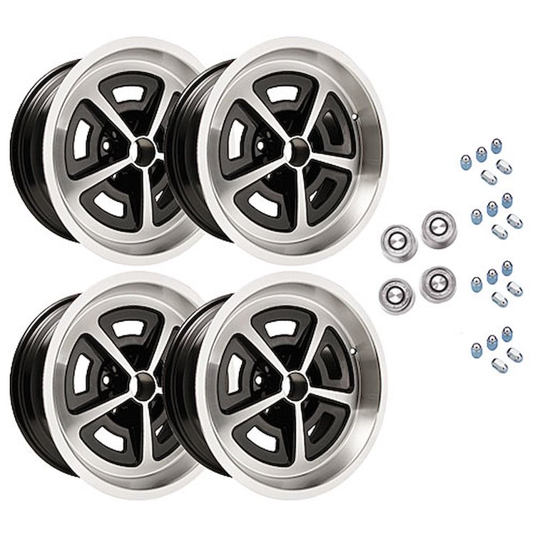 MMWS1 Mopar Magnum Staggered Wheel Kit [Size: 17" x 8"/9"]