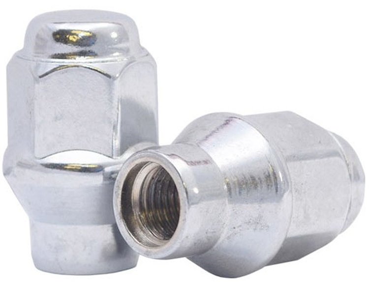 Bulge Seat Lug Nuts [7/16 in.-20] Chrome