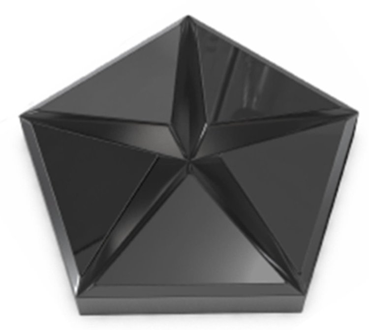 Mopar Pentastar Emblem [Black]